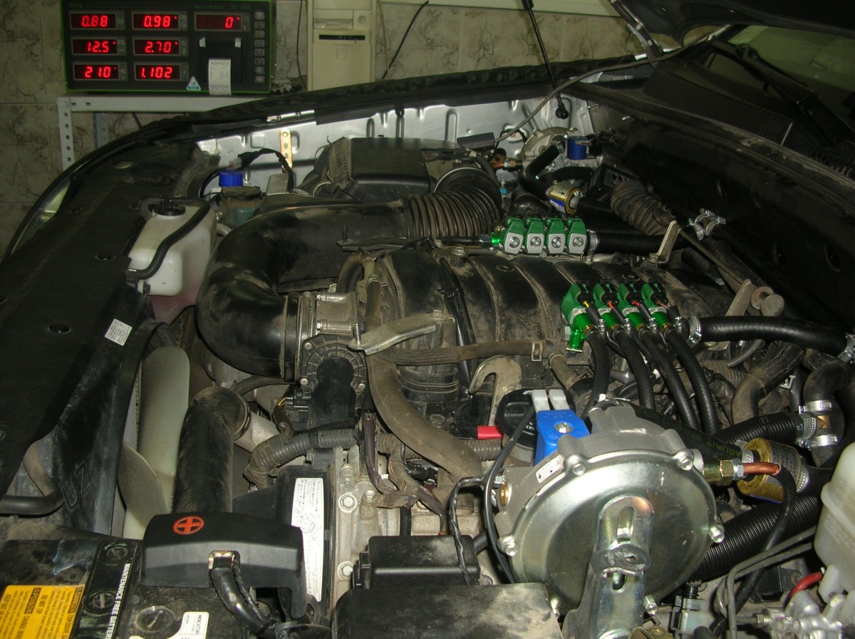 Instalacja gazowa Lexus Auto Gaz Rzeszów ROMEX